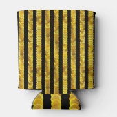 Ploegen patroon, kralen, strass, 3D mode. Blikjeskoeler (Achterkant)