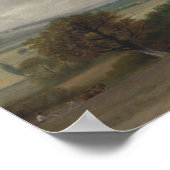 Ploegen Scene in Suffolk - Constable Poster (Hoek)