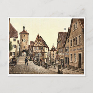 Ploenlein, Rothenburg (d.w.z. ob der Tauber), Bava Briefkaart