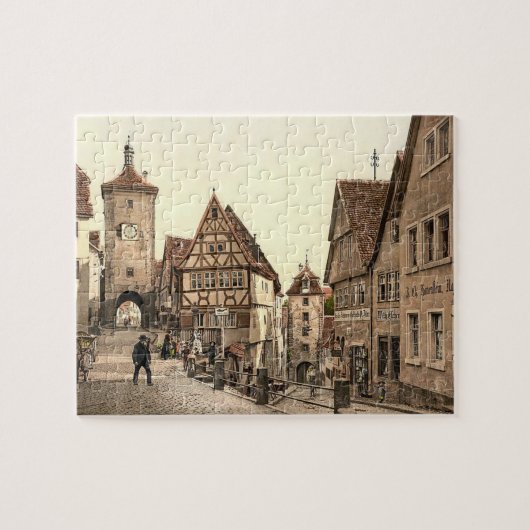 Ploenlein Rothenburg Jigzaag Puzzle Legpuzzel (Horizontaal)