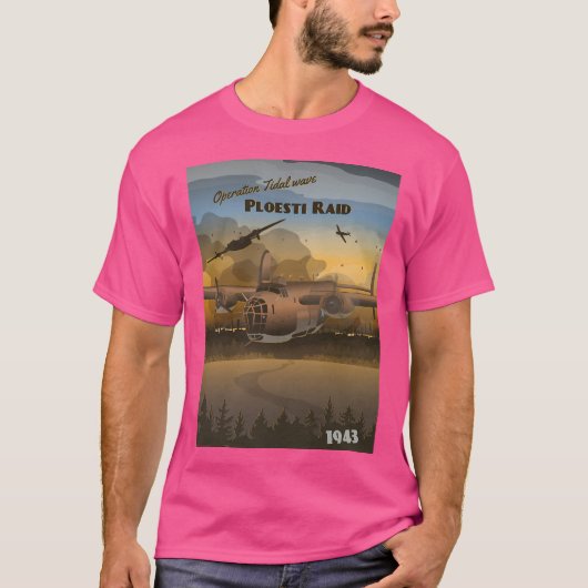 Ploesti Raid 1943 - Operatie Tidal Wave T-shirt (Voorkant)