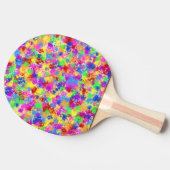Ploeter de Regenboog van de Verf van de Heldere Tafeltennisbatje (Zijkant)