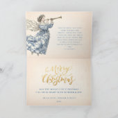 ploeteren | Chinoiserie Nativity Kaart (Binnen)