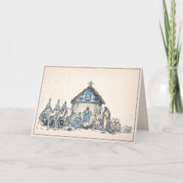 ploeteren | Chinoiserie Nativity Kaart