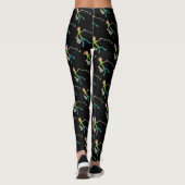 Ploggen en strooisel leggings (Achterkant)