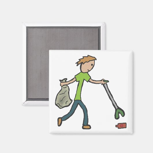 Ploggen en strooisel magneet (Voorkant / Achterkant)