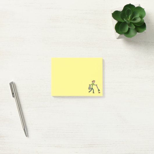 Ploggen en strooisel post-it® notes (Kantoor)
