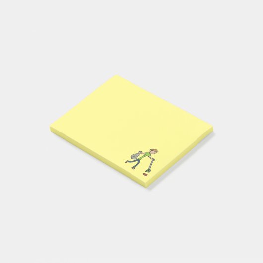 Ploggen en strooisel post-it® notes (Schuin)