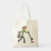 Ploggen en strooisel tote bag (Voorkant)