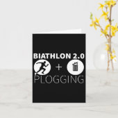 Plogging Biatlon 2.0 Joggen En Milieu Pr Kaart (Gele Bloem)