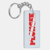 Plongee (Frans) Sleutelhanger (Voorkant Links)