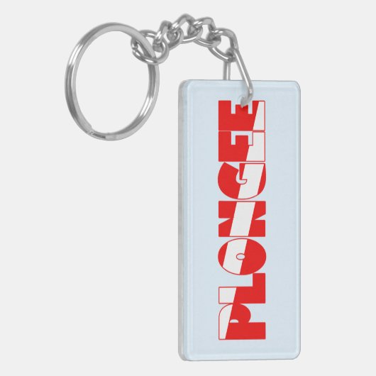 Plongee (Frans) Sleutelhanger (Voorkant Links)