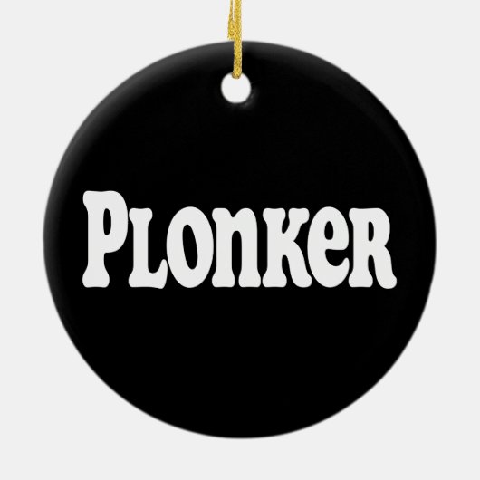 Plonker Keramisch Ornament (Achterkant)