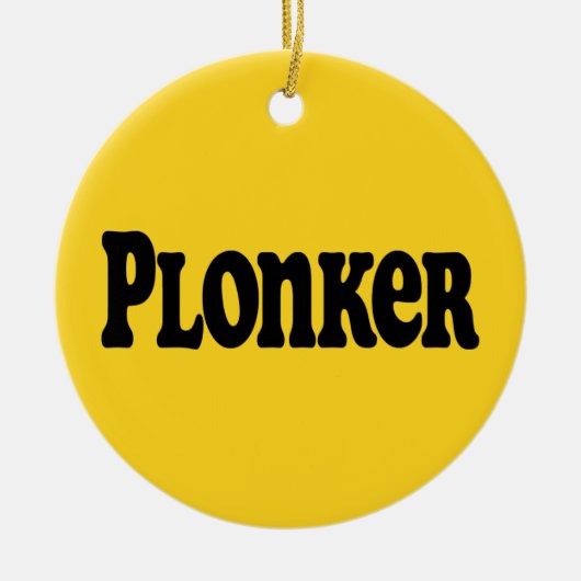 Plonker Keramisch Ornament (Voorkant)