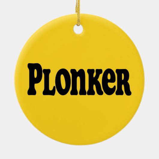 Plonker Keramisch Ornament (Achterkant)
