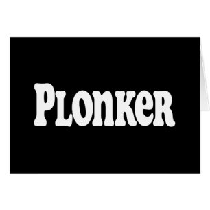 Plonker-Wenskaart
