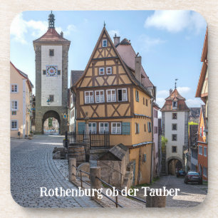 Plönlein in Rothenburg ob der Tauber (Duitsland) Bier Onderzetter
