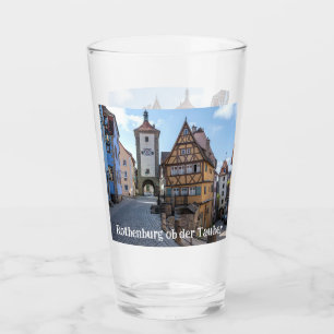 Plönlein in Rothenburg ob der Tauber (Duitsland) Glas