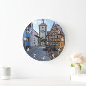 Plönlein in Rothenburg ob der Tauber (Duitsland) Grote Klok (Huis)