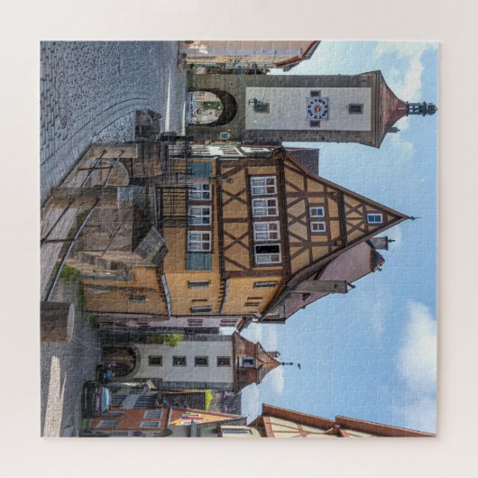 Plönlein in Rothenburg ob der Tauber (Duitsland) Legpuzzel (Horizontaal)
