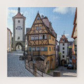 Plönlein in Rothenburg ob der Tauber (Duitsland) Legpuzzel (Verticaal)
