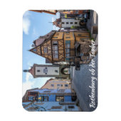 Plönlein in Rothenburg ob der Tauber (Duitsland) Magneet (Verticaal)