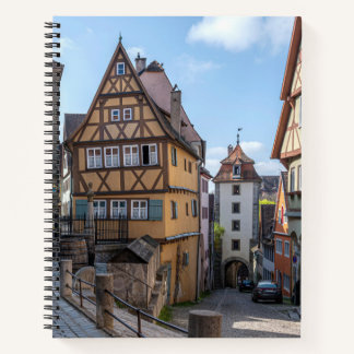Plönlein in Rothenburg ob der Tauber (Duitsland) Notitieboek