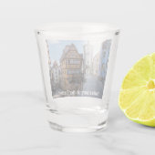 Plönlein in Rothenburg ob der Tauber (Duitsland) Shot Glas (Achterkant)