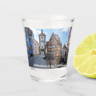Plönlein in Rothenburg ob der Tauber (Duitsland) Shot Glas