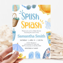 Plons Spetterende Zomer Baby Shower