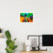 Plooien in de tijd poster (Thuiskantoor)