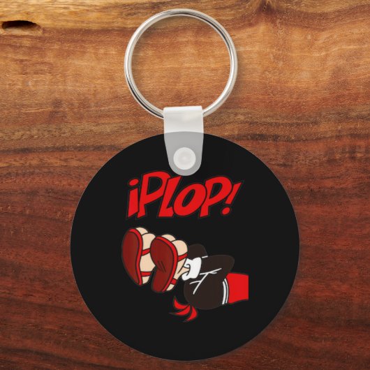 PLOP! -een historische herfst A Fun comics Chilean Sleutelhanger (Voorkant)