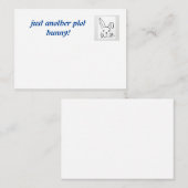 Plot Bunny door Sommer Hamilton Notitiekaartje (Voorkant / Achterkant)