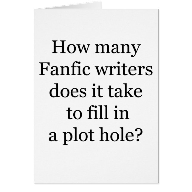 Plot Hole (Voorkant)