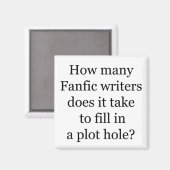 Plot Hole Magneet (Voorkant / Achterkant)
