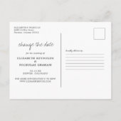 Plot Twist | Aankondiging van wedloop opnieuw plan Briefkaart (Achterkant)