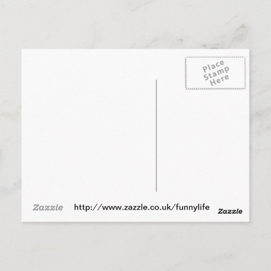 "Plot Twist" bemoedigend, inspirerend, leuk Briefk Briefkaart (Achterkant)