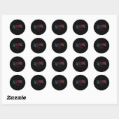 Plot Twist Hij leeft Christelijk Funny Easter God Ronde Sticker (Vel)