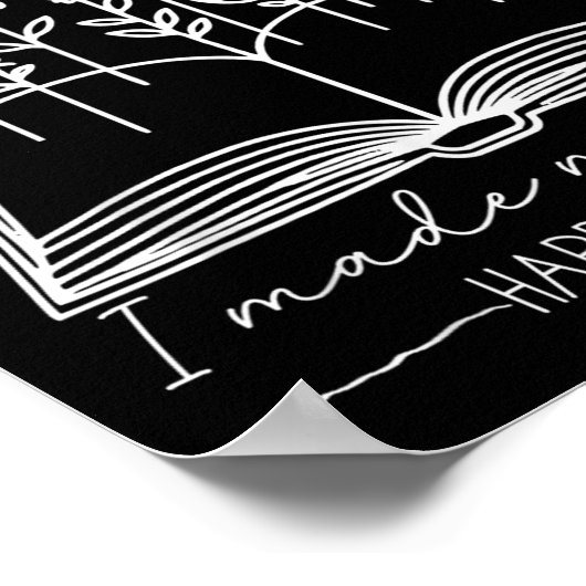 Plot Twist I Made My Own Happy Ending Emwered Moti Poster (Hoek)