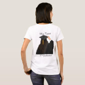 Plot Twist Ik ben Afgestudeerd Minimalistische Afs T-shirt (Achterkant volledig)