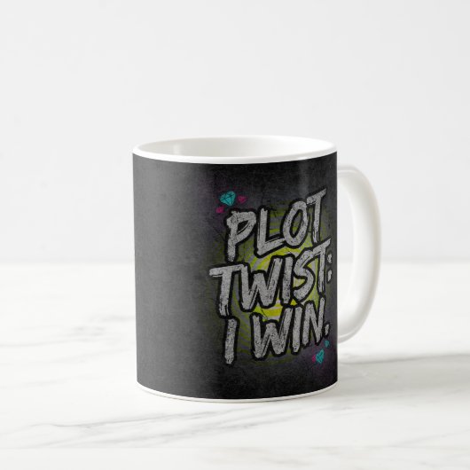 Plot Twist: Ik Win Koffiemok (Voorkant rechts)