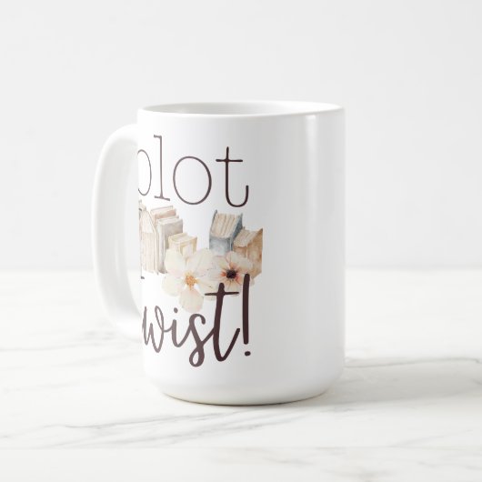 Plot Twist! Koffiemok (Voorkant links)