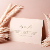 Plot Twist Modern Minimale Calligrafie & Foto Save The Date