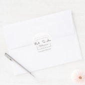 Plot Twist Ronde Sticker (Envelop)