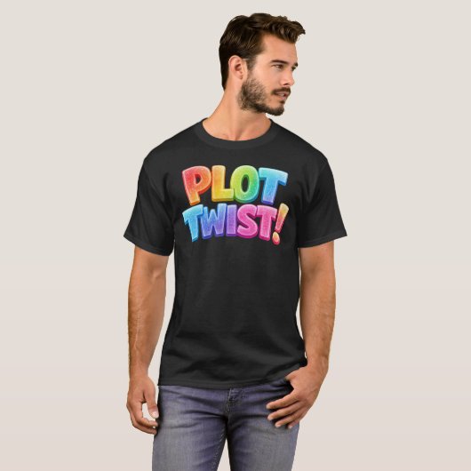 Plot Twist T-shirt (Voorkant volledig)