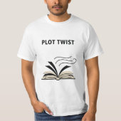 Plot Twist-T-shirt T-shirt (Voorkant)