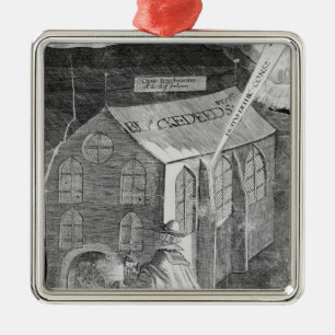 Plot with Powder, 1605 Metalen Ornament