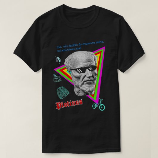 Plotinus en de formulieren t-shirt (Design voorkant)