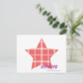 Plotroze 3 briefkaart (Staand voorkant)