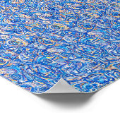 Plotseling afgeleid - verborgen 3D-print Poster (Hoek)